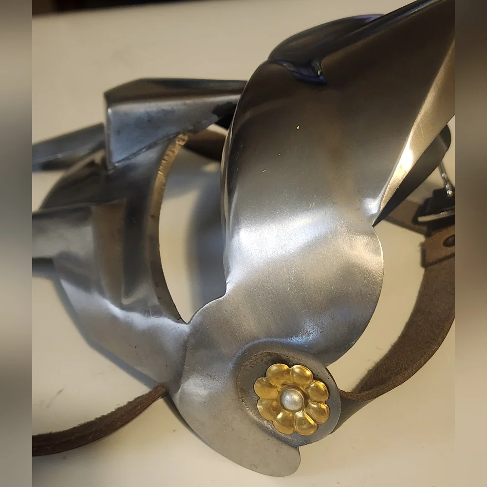 Hand Made MaMF Doom Gladiator Mask Adult Steel Cosplay Collectible Face Armor